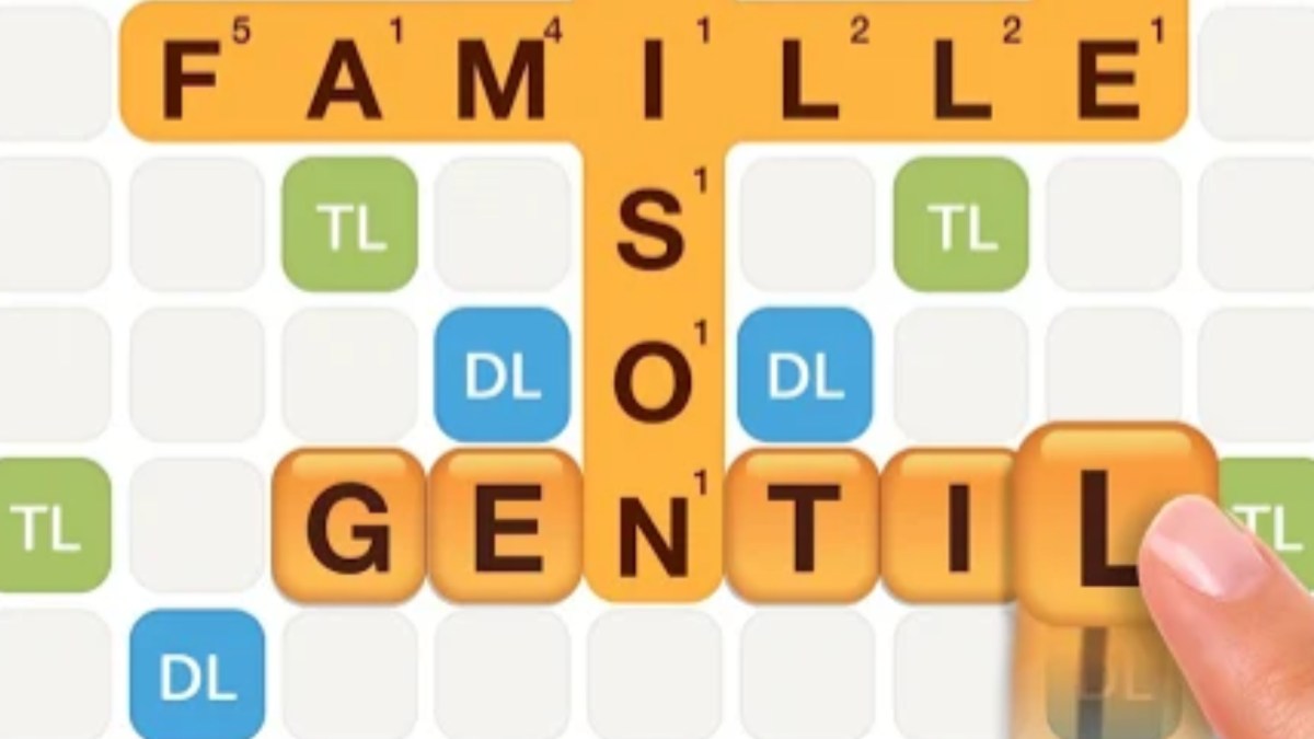 L'application Words with friends. // Source : Zynga L'application Words with friends. // Source : Zynga