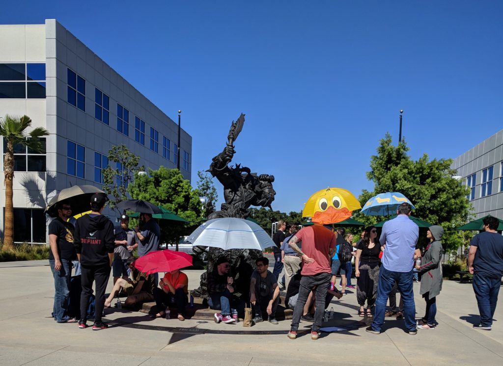 Protestation contre Blizzard // Source : Imgur Protestation contre Blizzard // Source : Imgur