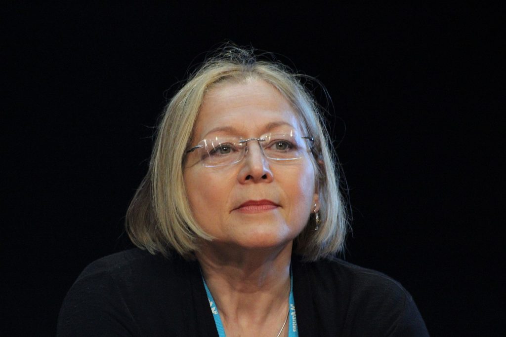 Élisabeth Vonarburg en 2014, aux Utopiales de Nantes. // Source : Lionel Allorge Élisabeth Vonarburg en 2014, aux Utopiales de Nantes. // Source : Lionel Allorge