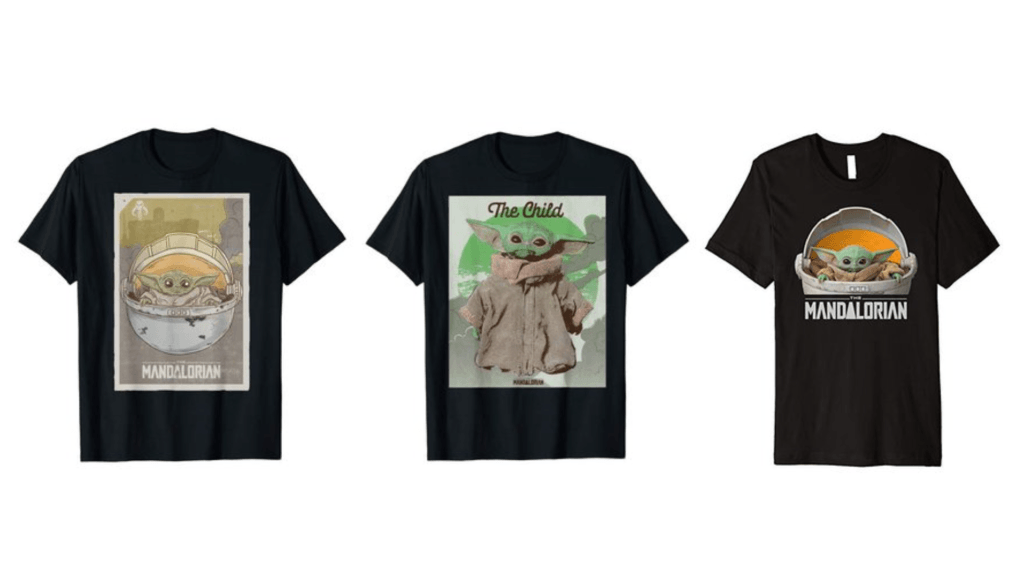 Du merch Bébé Yoda // Source : Twitter/sarahwhit10 Du merch Bébé Yoda // Source : Twitter/sarahwhit10