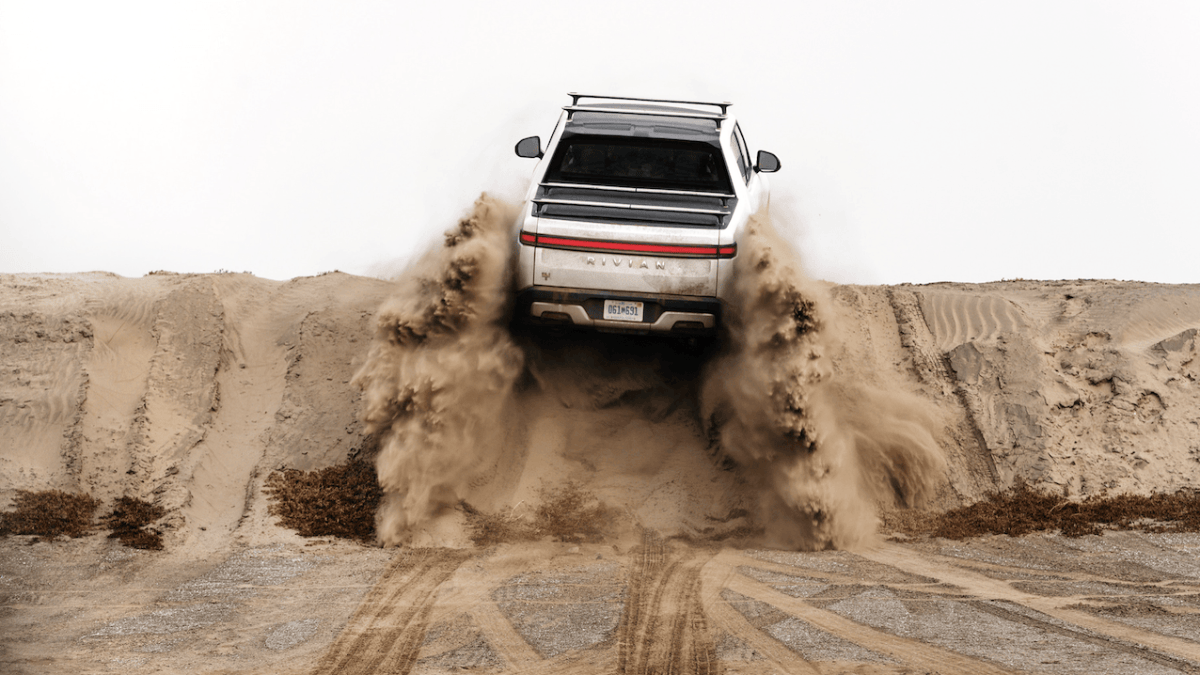 Pickup Rivian R1T // Source : Rivian Pickup Rivian R1T // Source : Rivian