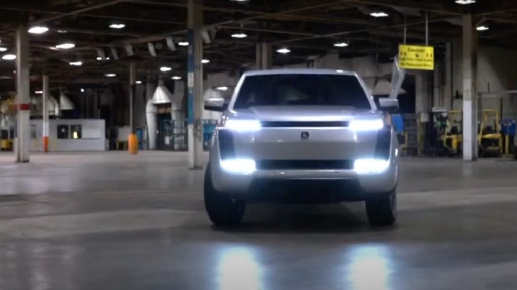 Lordstown Motors Endurance // Source : Capture YouTube Lordstown Motors Endurance // Source : Capture YouTube