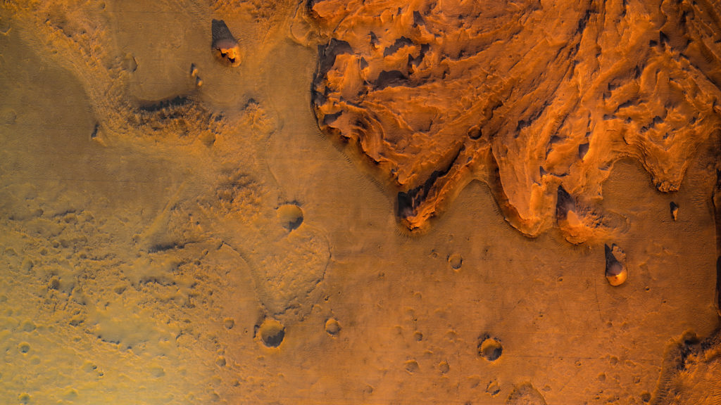 Le cratère Jezero, sur Mars. // Source : Flickr/CC/Kevin Gill Le cratère Jezero, sur Mars. // Source : Flickr/CC/Kevin Gill