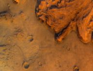 Le cratère Jezero, sur Mars. // Source : Flickr/CC/Kevin Gill
