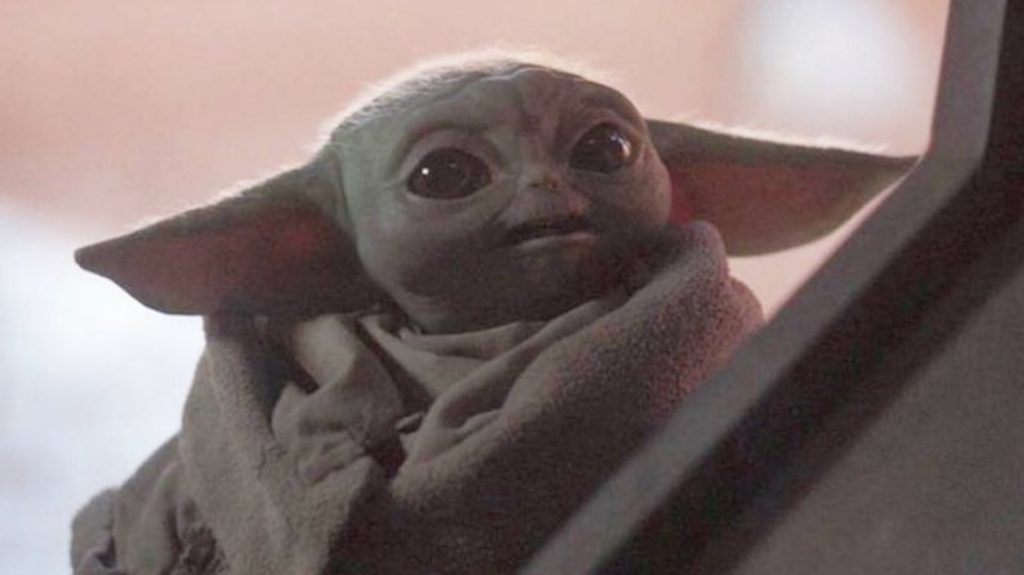 Le "bébé Yoda" dans The Mandalorian // Source : Disney+ Le "bébé Yoda" dans The Mandalorian // Source : Disney+