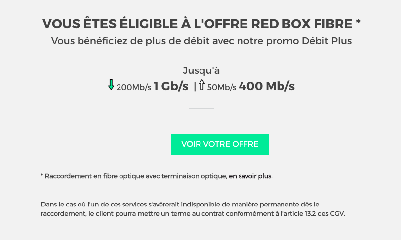 eligibilité RED by SFR eligibilité RED by SFR