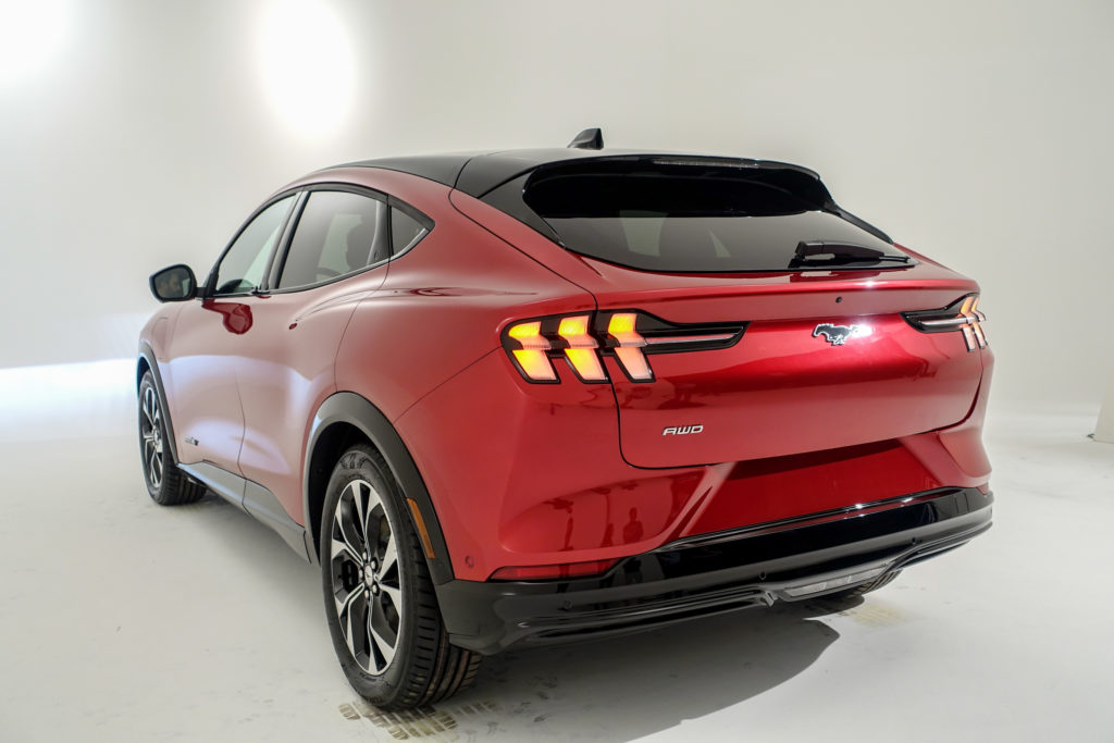 Ford Mustang Mach-E // Source : Numerama Ford Mustang Mach-E // Source : Numerama