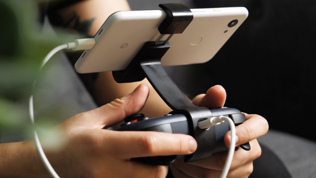 Google Stadia // Source : Louise Audry pour Numerama Google Stadia // Source : Louise Audry pour Numerama