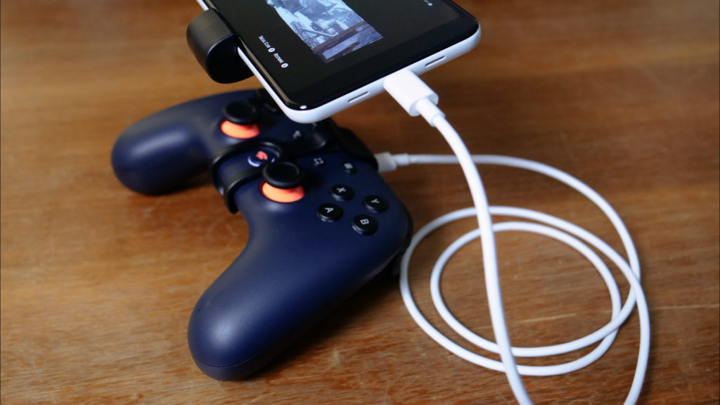 Google Stadia // Source : Louise Audry pour Numerama Google Stadia // Source : Louise Audry pour Numerama