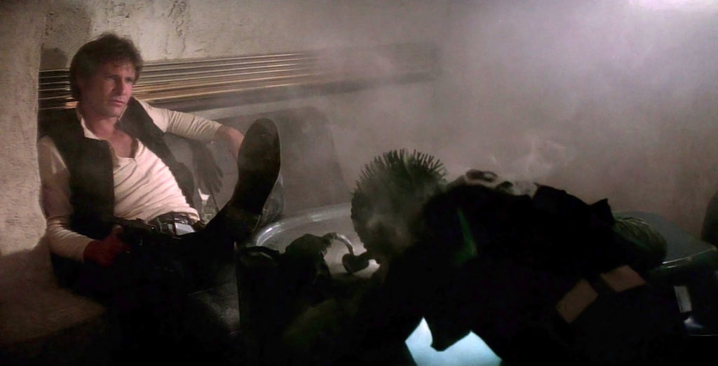 Han Solo Greedo scène Han Solo Greedo scène