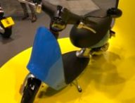 Bo, un scooter électrique de Qjiang // Source : Marie Turcan pour Vroom/Numerama