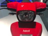 Le nouveau scooter électrique Dixy d'Askoll // Source : Marie Turcan pour Vroom/Numerama