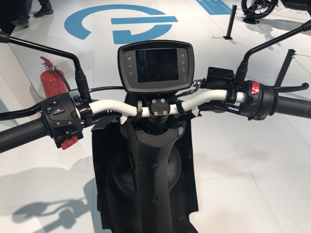 Le Peugeot e-ludix à EICMA 2019 // Source : Marie Turcan pour Vroom/Numerama
