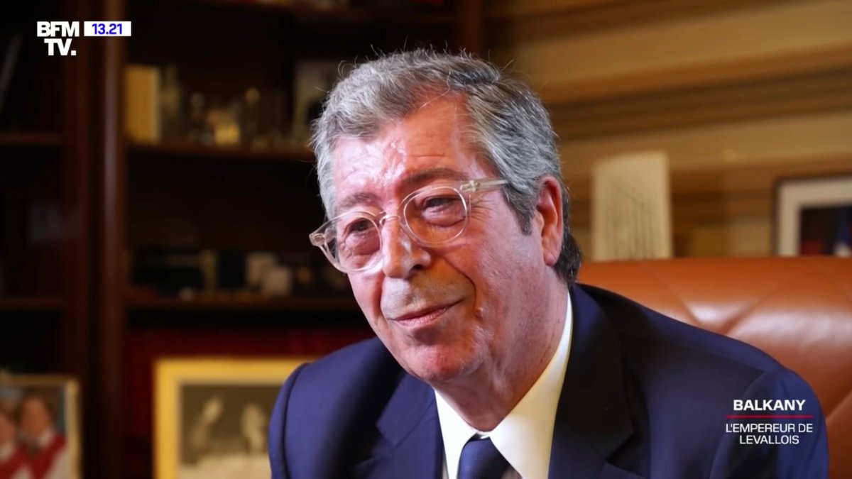 Patrick Balkany // Source : Capture d'écran du documentaire L'empereur de Levallois par BFMTV Patrick Balkany // Source : Capture d'écran du documentaire L'empereur de Levallois par BFMTV