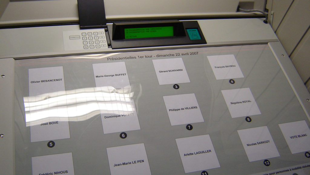machine à voter machine à voter