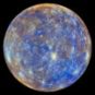 Mercure en fausses couleurs. // Source : Flickr/CC/Nasa Goddard Space Flight Center Mercure en fausses couleurs. // Source : Flickr/CC/Nasa Goddard Space Flight Center
