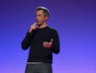 Capture d'écran du spectacle de Seth Meyers // Source : Netflix