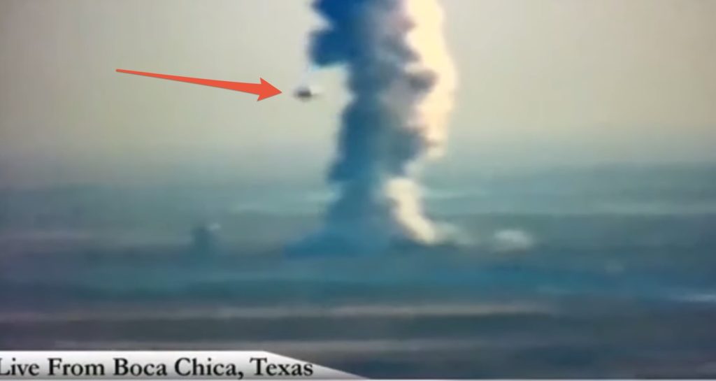 La vidéo de l'explosion du prototype Starship le 20 novembre 2019 // Source : YouTube/LabPadre La vidéo de l'explosion du prototype Starship le 20 novembre 2019 // Source : YouTube/LabPadre