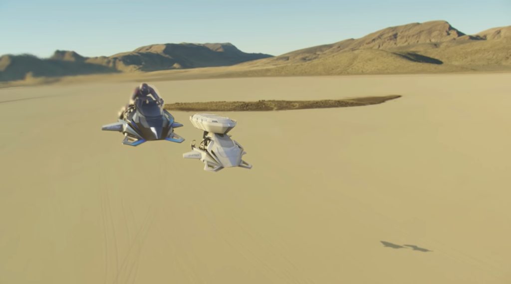 La vidéo du prototype Speeder // Source : YouTube/JetPack Aviation