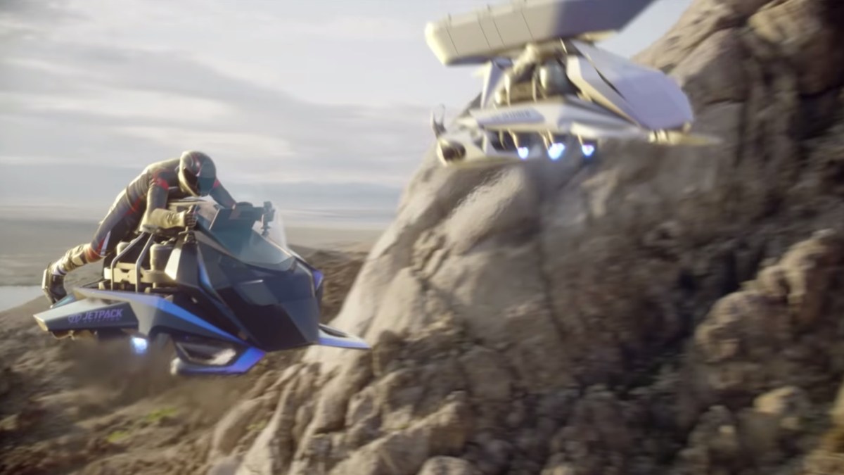 La vidéo du prototype Speeder // Source : YouTube/JetPack Aviation