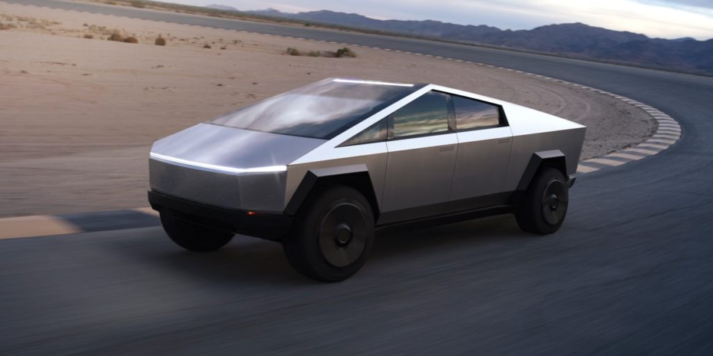 Tesla Cybertruck // Source : Tesla Tesla Cybertruck // Source : Tesla