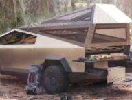 Le Tesla Cybertruck peut servir pour du camping // Source : Tesla