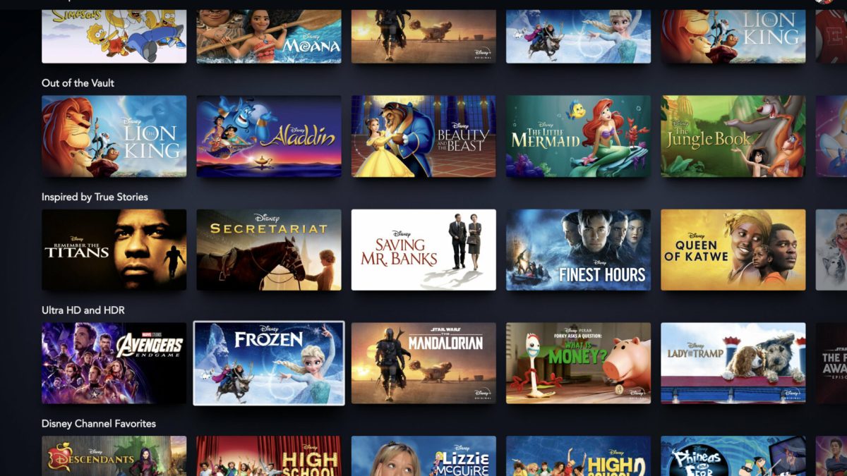 Disney + // Source : Capture d'écran Numerama Disney + // Source : Capture d'écran Numerama