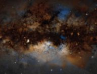La Voie lactée. // Source : Capture d'écran GLEAMoscope