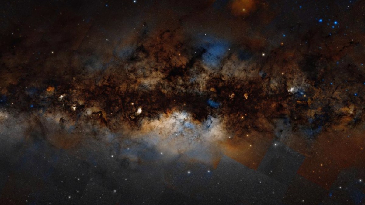 La Voie lactée. // Source : Capture d'écran GLEAMoscope La Voie lactée. // Source : Capture d'écran GLEAMoscope