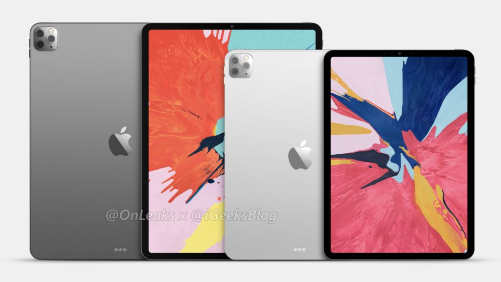 Fuite iPad Pro 2020 // Source : OnLeaks (via iGeeks Blog) Fuite iPad Pro 2020 // Source : OnLeaks (via iGeeks Blog)