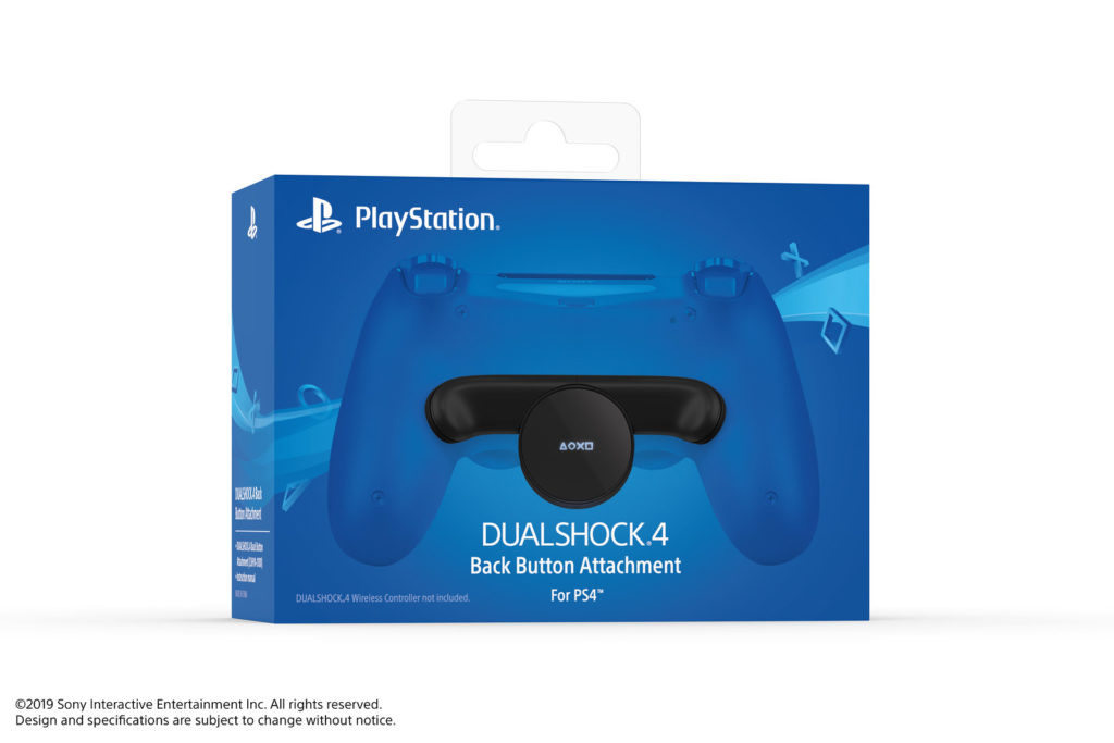 Fixation dorsale de commandes pour DualShock 4 // Source : Sony Fixation dorsale de commandes pour DualShock 4 // Source : Sony