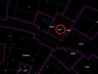 La position de la comète Borisov le 8 décembre 2019. // Source : Capture d'écran orbitsimulator.com