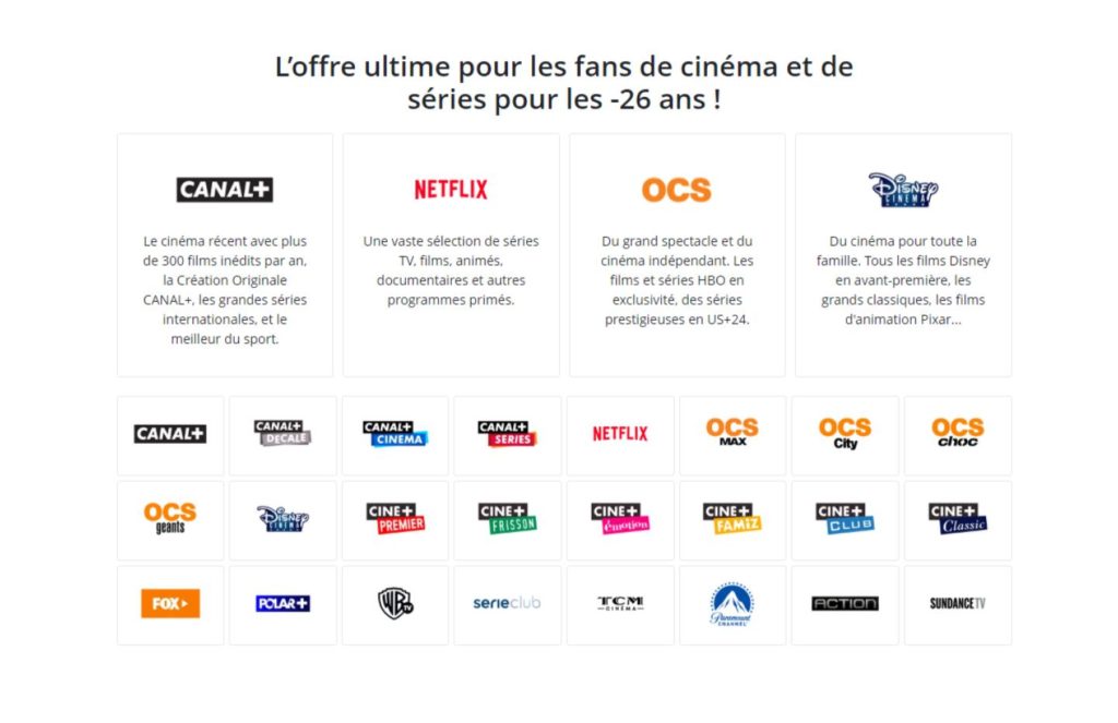 Netflix et Disney+ sont intégrés aux offres Canal, mais ne sont pas dans myCANAL. // Source : Canal+ Netflix et Disney+ sont intégrés aux offres Canal, mais ne sont pas dans myCANAL. // Source : Canal+