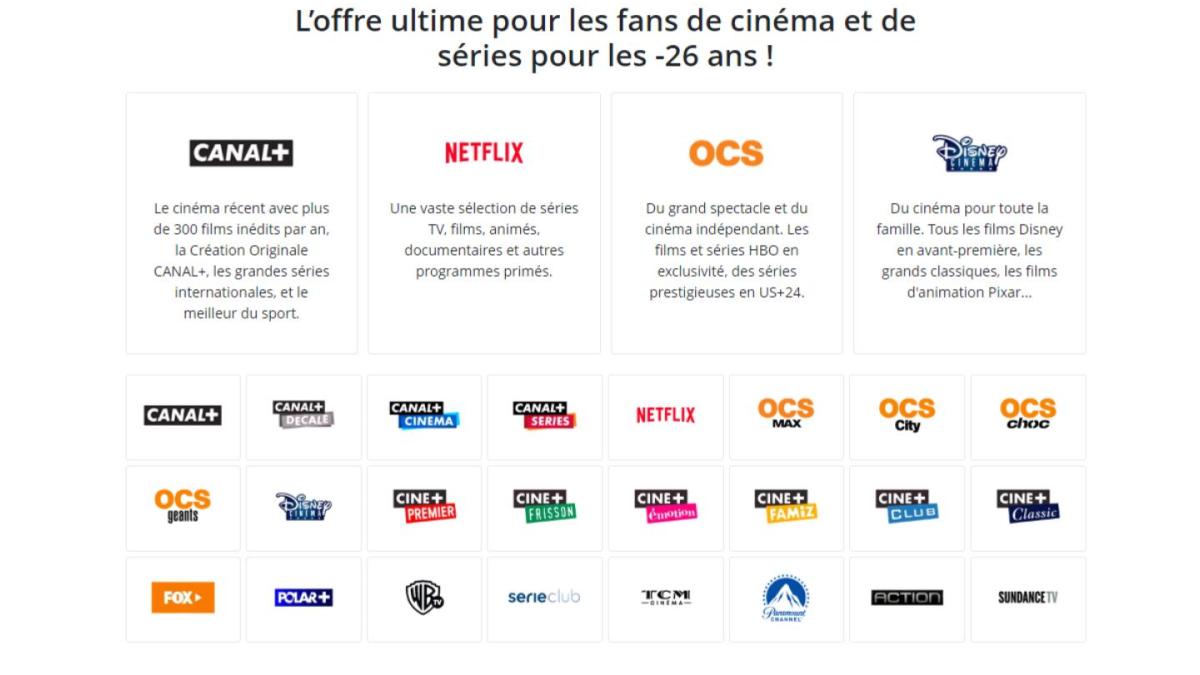Netflix et Disney+ sont intégrés aux offres Canal, mais ne sont pas dans myCANAL. // Source : Canal+ Netflix et Disney+ sont intégrés aux offres Canal, mais ne sont pas dans myCANAL. // Source : Canal+