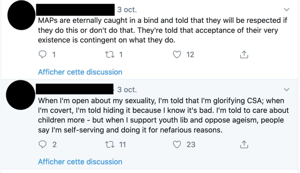 Cet internaute banalise des faits punis par la loi, expliquant qu'il ne ferait que défendre la liberté des jeunes. // Source : Capture d'écran Twitter / Numerama Cet internaute banalise des faits punis par la loi, expliquant qu'il ne ferait que défendre la liberté des jeunes. // Source : Capture d'écran Twitter / Numerama