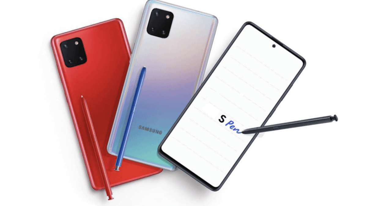 Samsung Galaxy Note 10 Lite // Source : WinFuture Samsung Galaxy Note 10 Lite // Source : WinFuture