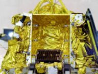 Vikram et le rover. // Source : ISRO (photo recadrée)