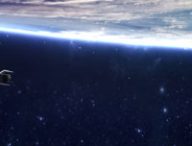 Une représentation de la future mission ClearSpace-1. // Source : ESA, ClearSpace (photo recadrée)