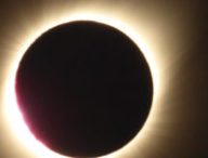 L'éclipse solaire du 2 juillet 2019. // Source : Wikimedia/CC/Majolobe (photo recadrée)