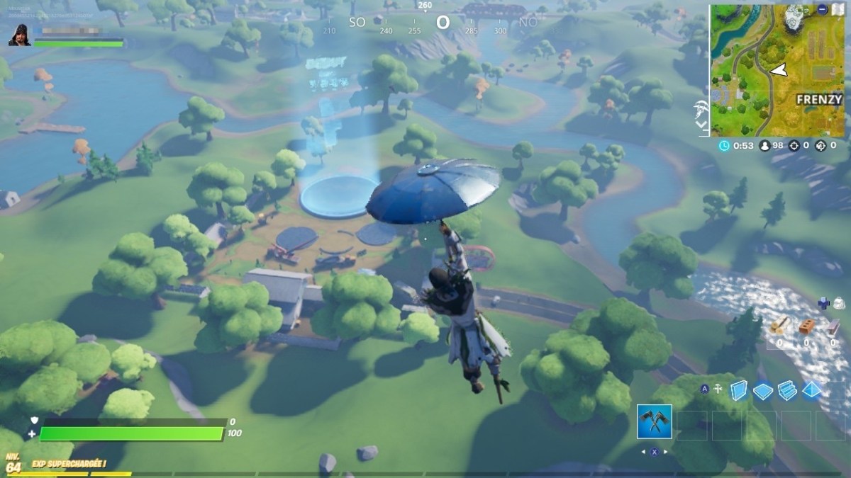 Capture d'écran dans Fortnite // Source : Epic Games / Numerama Capture d'écran dans Fortnite // Source : Epic Games / Numerama