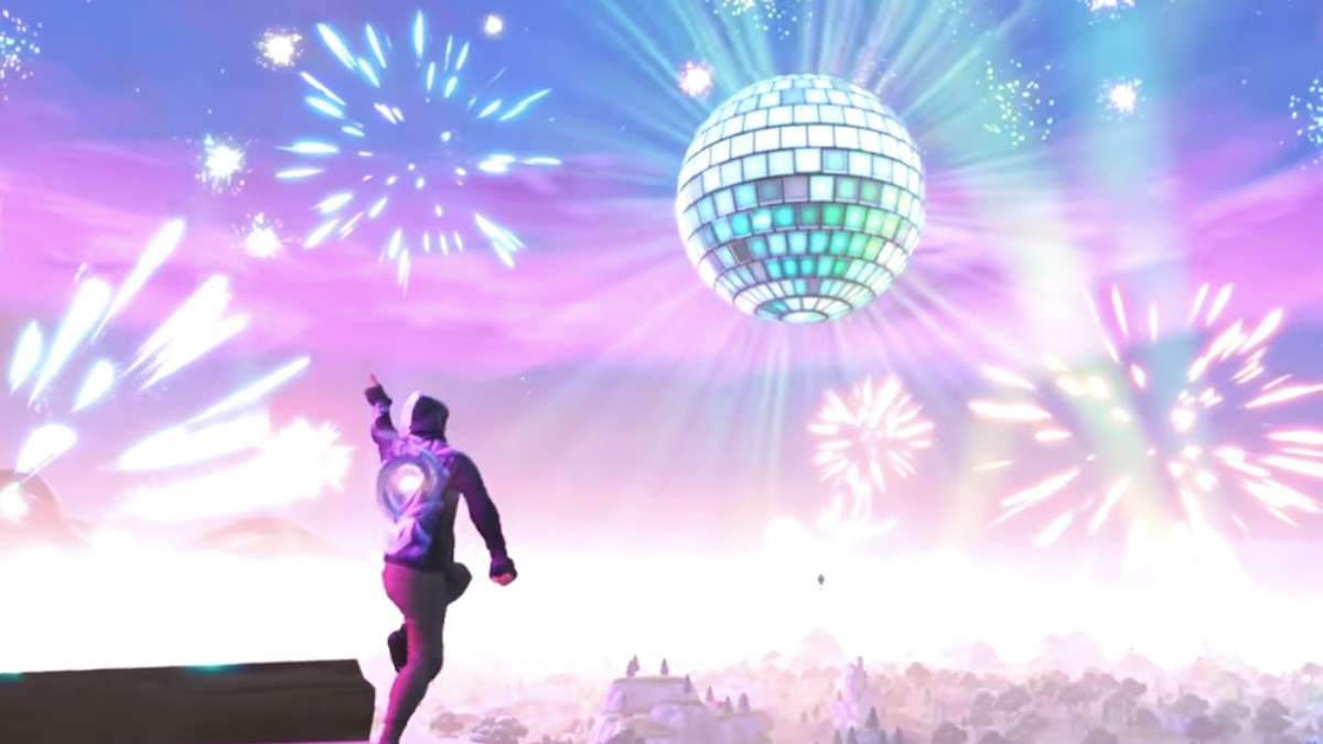 L'événement de Fortnite nouvel an 2019 // Source : YouTube L'événement de Fortnite nouvel an 2019 // Source : YouTube