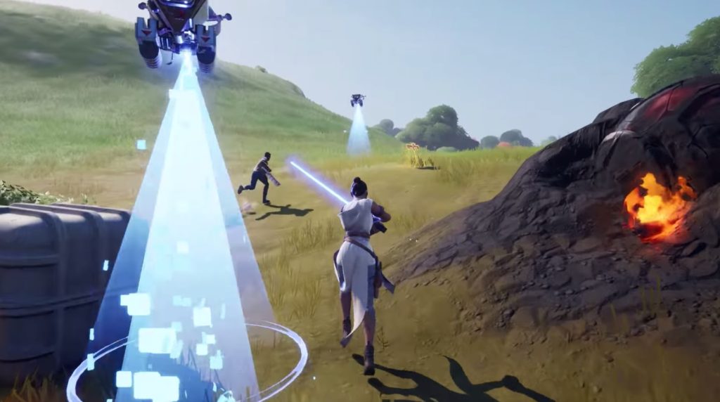 Bande-annonce de Fortnite/Star Wars // Source : YouTube/Fortnite Bande-annonce de Fortnite/Star Wars // Source : YouTube/Fortnite