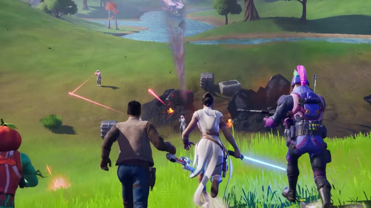 Bande-annonce de Fortnite/Star Wars // Source : YouTube/Fortnite Bande-annonce de Fortnite/Star Wars // Source : YouTube/Fortnite