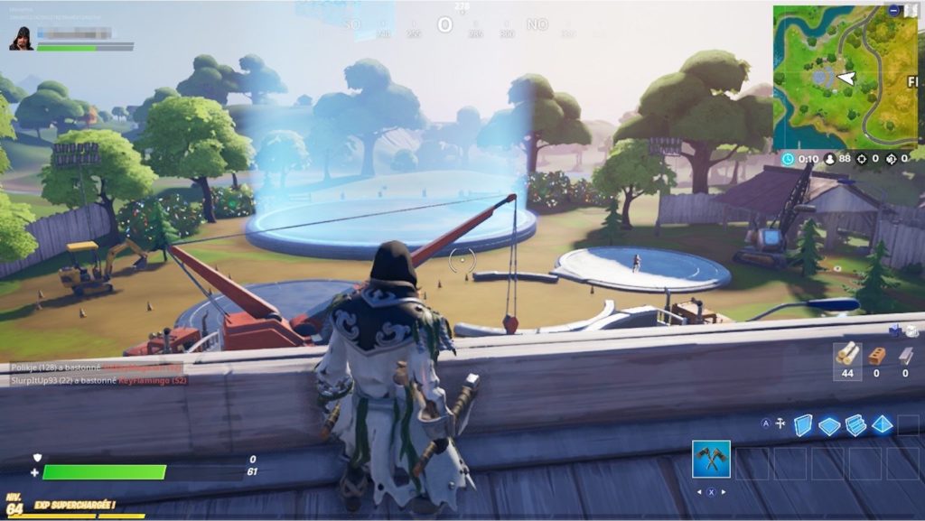 Capture d'écran dans Fortnite // Source : Epic Games / Numerama Capture d'écran dans Fortnite // Source : Epic Games / Numerama