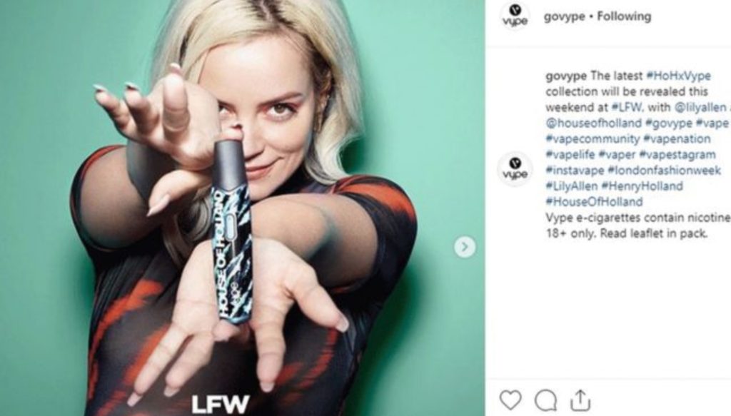 Capture d'un post Instagram depuis supprimé (capturé par la BBC) // Source : Instagram Capture d'un post Instagram depuis supprimé (capturé par la BBC) // Source : Instagram