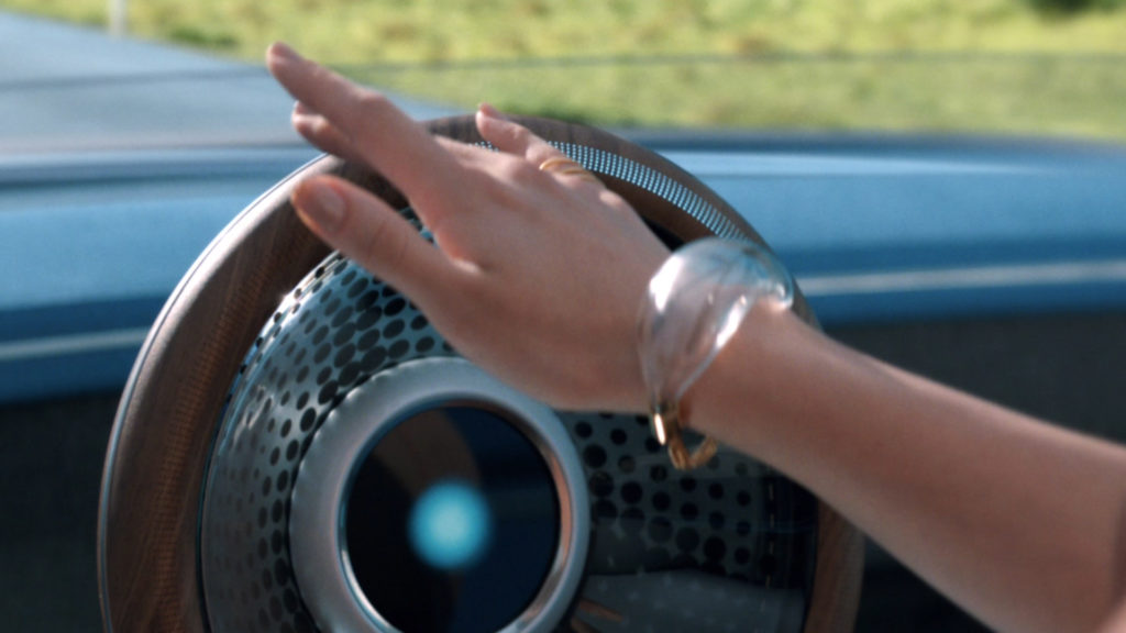 Un concept de volant « augmenté » // Source : Honda Un concept de volant « augmenté » // Source : Honda