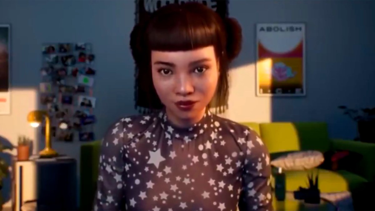 Extrait de la vidéo en question. // Source : Lil Miquela Extrait de la vidéo en question. // Source : Lil Miquela