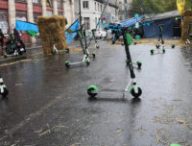 Des Lime installées par XR à Paris // Source : Christian Cadot pour Numerama