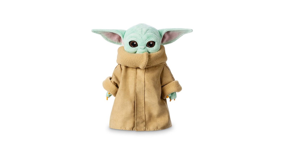 Peluche Baby Yoda // Source : Disney Peluche Baby Yoda // Source : Disney