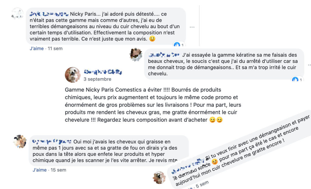 Des avis publiés sur Facebook. // Source : Captures d'écran Facebook / Numerama Des avis publiés sur Facebook. // Source : Captures d'écran Facebook / Numerama